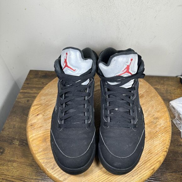Nike Air Jordan 5 Retro OG Shoes Mens Size 8.5 Metallic 845035-003